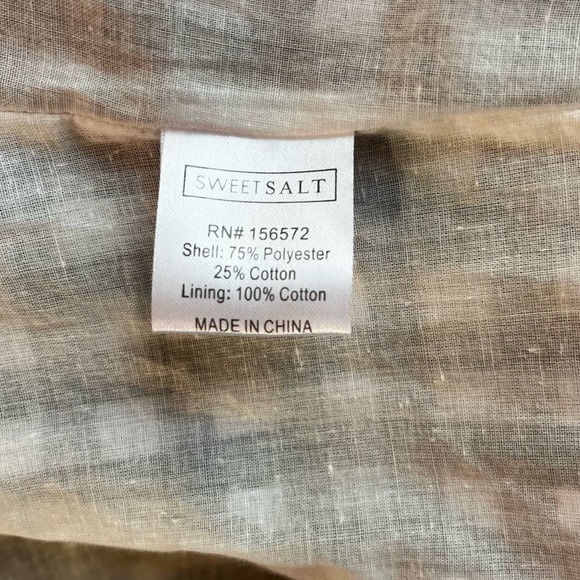 Sweet Salt Knotted Waist Gingham Dress - Picture 11 of 12